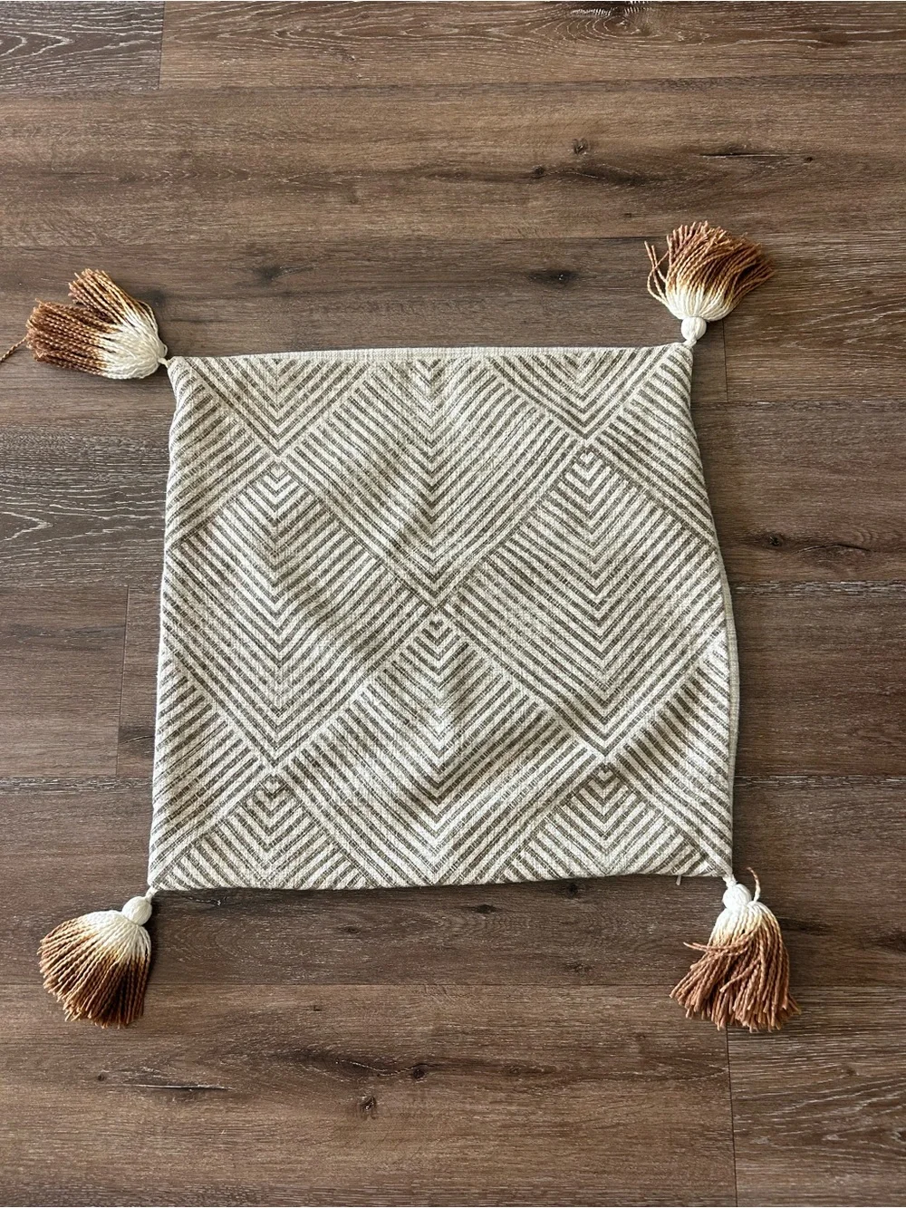 Villa by Classic Home Tassel Pillow Cover